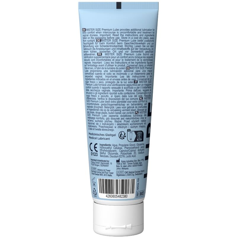 MISTER SIZE - Premium Vannbasert Glidemiddel 100 ml