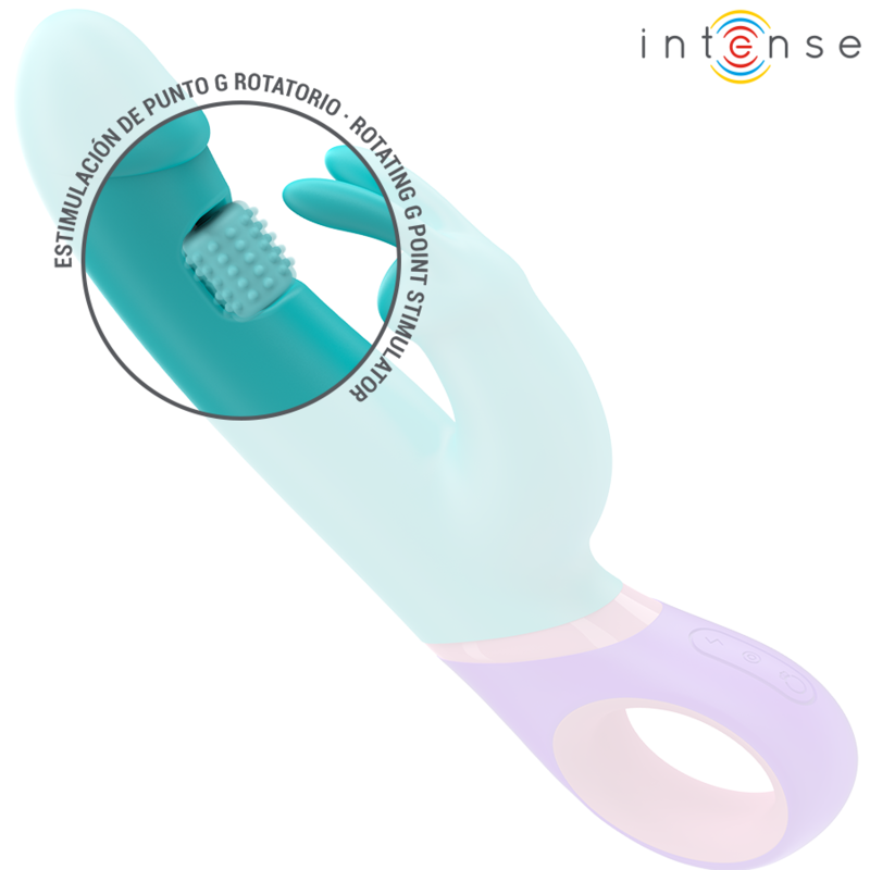 INTENSE - Monica Rabbitvibrator med roterende G-punktsstimulator