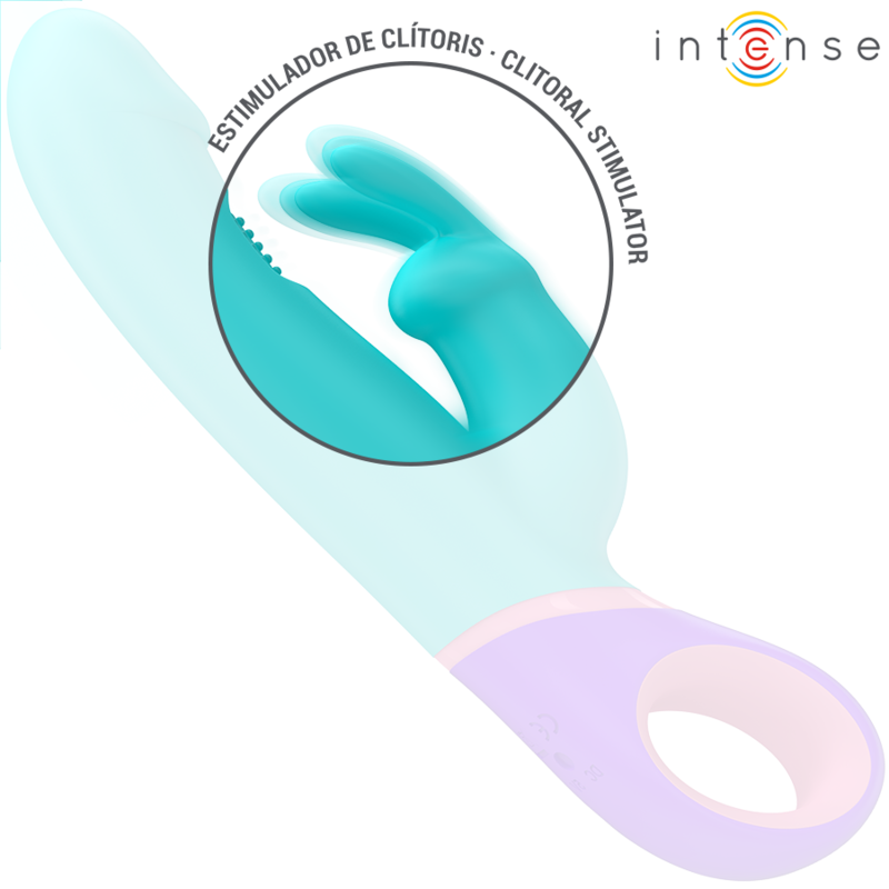 INTENSE - Monica Rabbitvibrator med roterende G-punktsstimulator