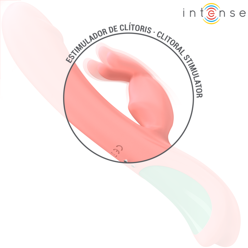 INTENSE - Rachel Rabbitvibrator 5 vibrasjoner Rosa