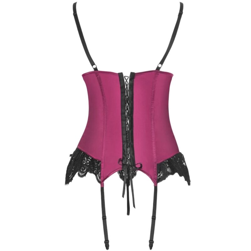 LIVCO CORSETTI FASHION - Agrafena Korsett og Truse Burgunder