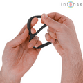 INTENSE - Fleksibel Penisring Sort
