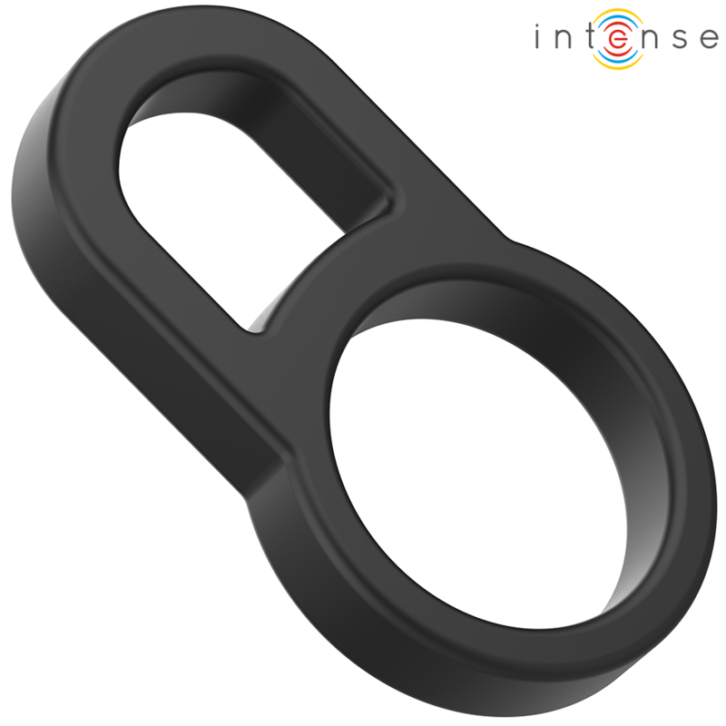 INTENSE - Fleksibel Penisring Sort