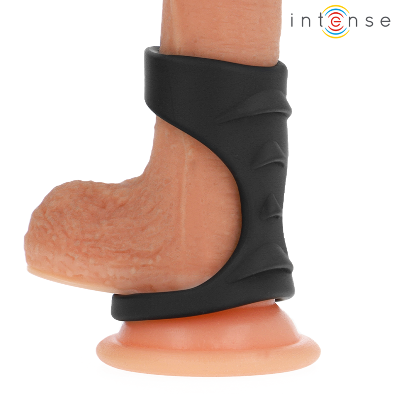 INTENSE - Fleksibel Penisring Sort