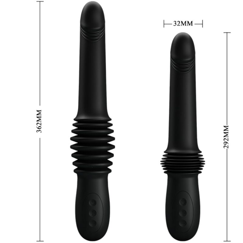 PRETTY LOVE - Pazuzu Trusevibrator 3 støtemodi