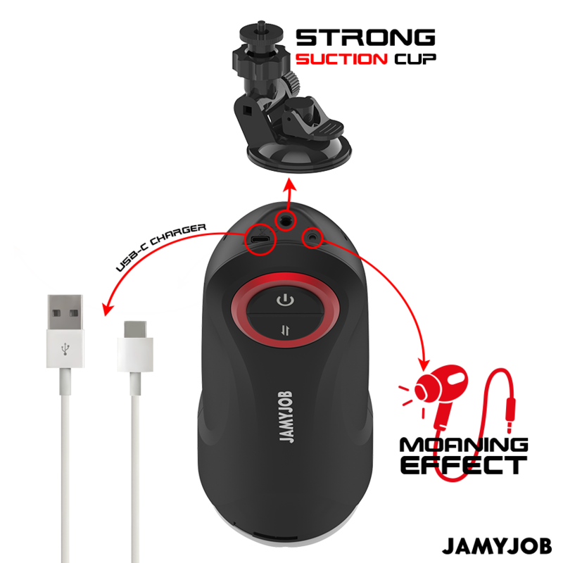 JAMYJOB - Gravity Automatisk Vagina-masturbator