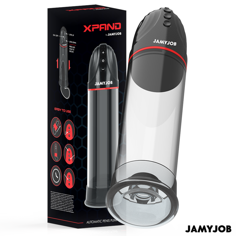 JAMYJOB - Xpand Automatisk penispumpe 3 sugenivåer