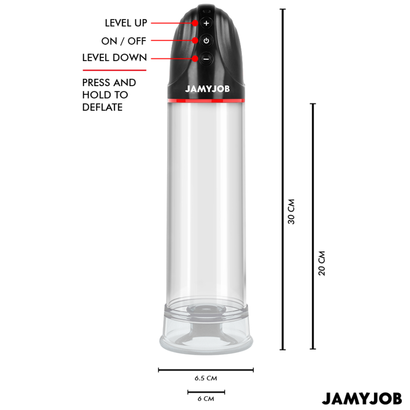 JAMYJOB - Xpand Automatisk penispumpe 3 sugenivåer