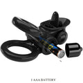 PRETTY LOVE - Passionate Ring Dobbel Vibrerende Ring med Klitorisstimulator