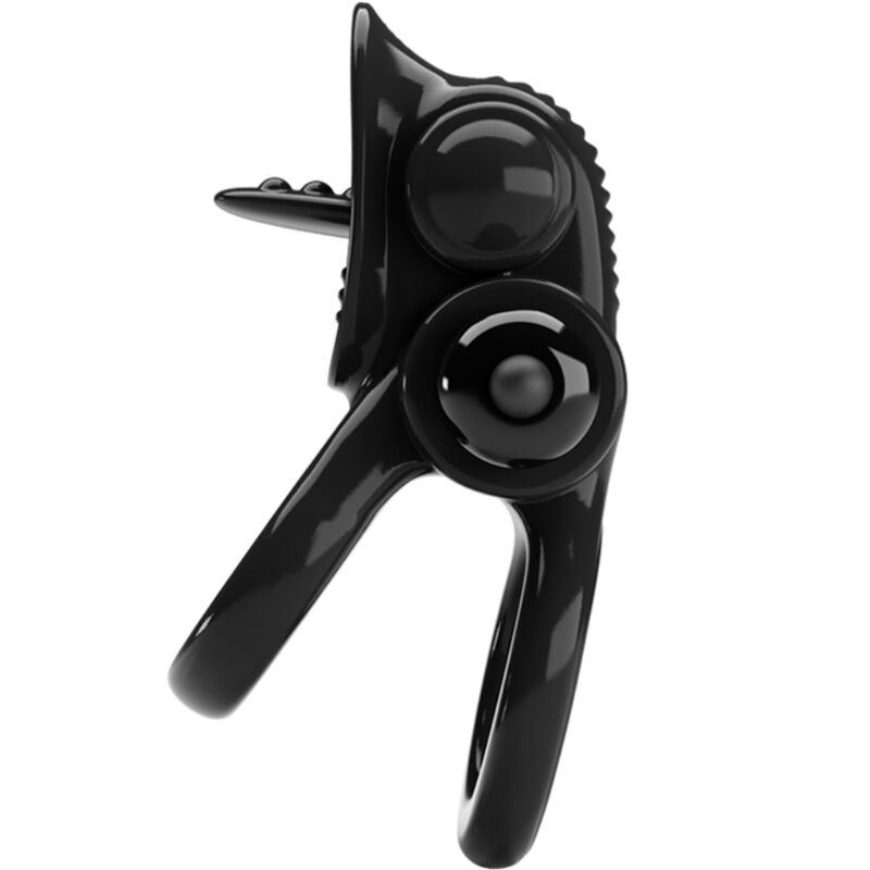 PRETTY LOVE - Passionate Ring Dobbel Vibrerende Ring med Klitorisstimulator
