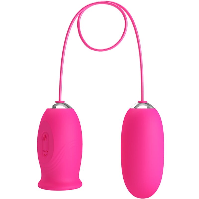 PRETTY LOVE - Daisy Vibrerende egg med slikkende klitoristunge