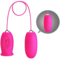 PRETTY LOVE - Daisy Vibrerende egg med slikkende klitoristunge