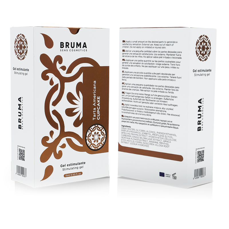 BRUMA - Intensiverende Nytelsesbalm Cupcake 15 ml