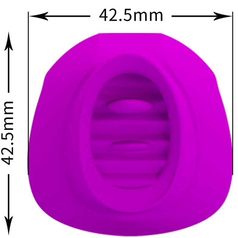 PRETTY LOVE - Estelle Tungevibrator for klitoris 12 moduser
