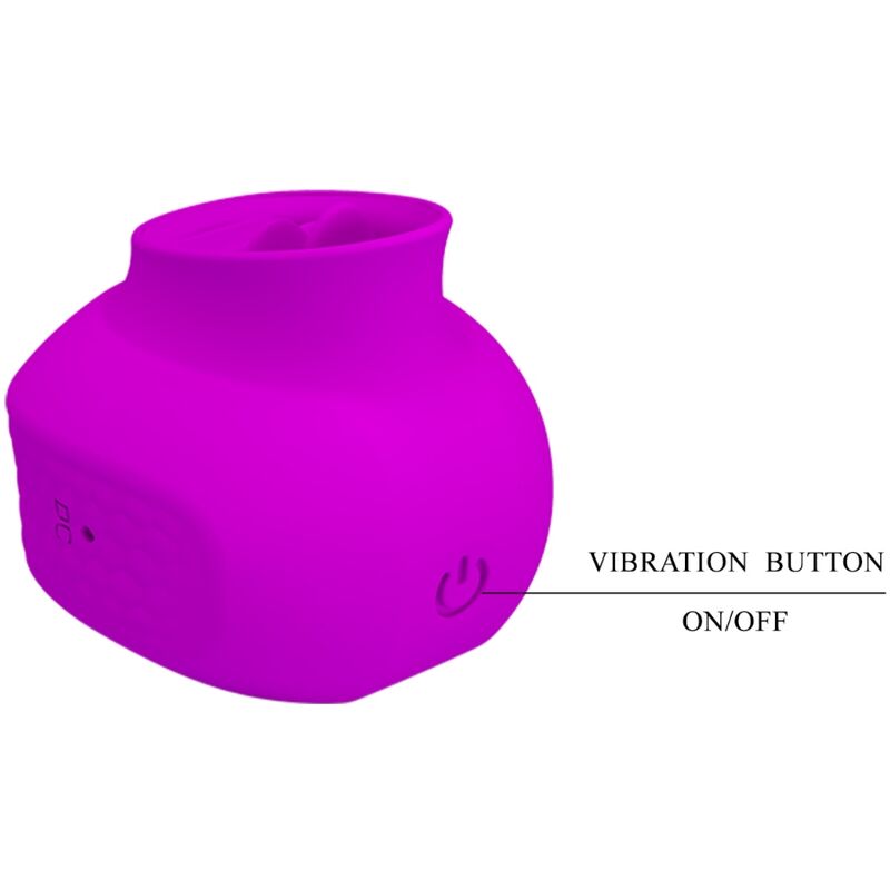 PRETTY LOVE - Estelle Tungevibrator for klitoris 12 moduser