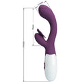 PRETTY LOVE - Butterfly Kiss Rabbitvibrator med G-punkt