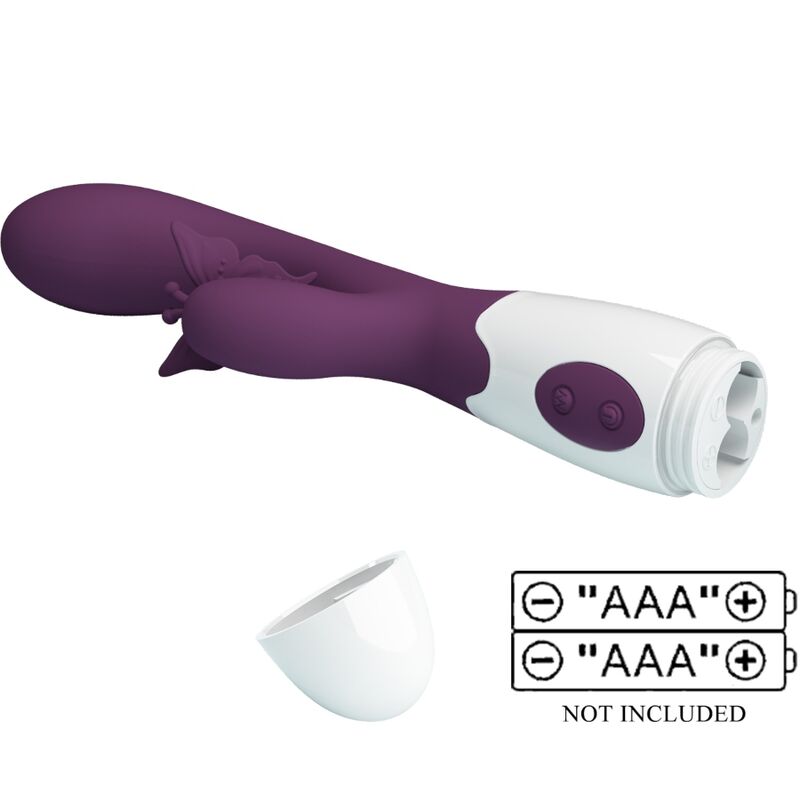 PRETTY LOVE - Butterfly Kiss Rabbitvibrator med G-punkt