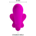 PRETTY LOVE - Valerie Dobbel Strap-on-vibrator 12 vibrasjoner
