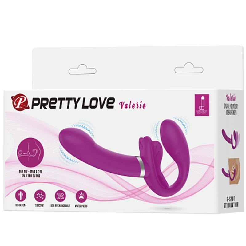 PRETTY LOVE - Valerie Dobbel Strap-on-vibrator 12 vibrasjoner