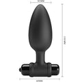 PRETTY LOVE - Vibra Butt Plug 2 Analplugg 10 vibrasjoner