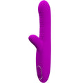 PRETTY LOVE - Angelique Multifunksjonsvibrator med klitorisstimulator