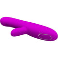 PRETTY LOVE - Angelique Multifunksjonsvibrator med klitorisstimulator