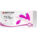 PRETTY LOVE - Massasjeapparat og vibrator 12 vibrasjoner med fjernkontroll