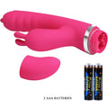 PRETTY LOVE - Phoenix Rabbitvibrator med klapp-klitorisstimulator