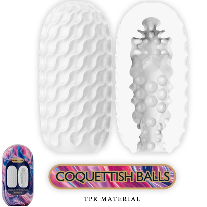 PRETTY LOVE - Coquettish Balls Masturbator