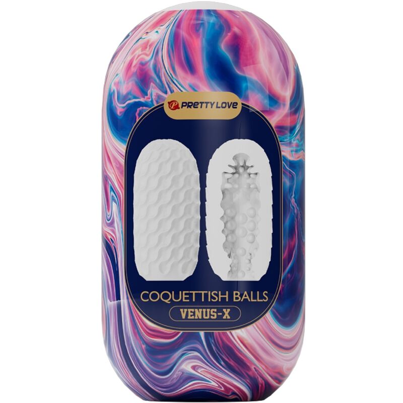 PRETTY LOVE - Coquettish Balls Masturbator