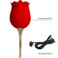 PRETTY LOVE - Rose Lover Klitorisstimulator Rose-form 12 vibrasjoner