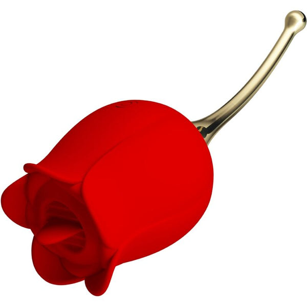 PRETTY LOVE - Rose Lover Klitorisstimulator Rose-form 12 vibrasjoner