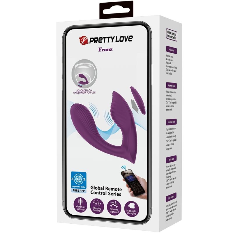 PRETTY LOVE - Franz Massasjeapparat og vibrator med gratis app