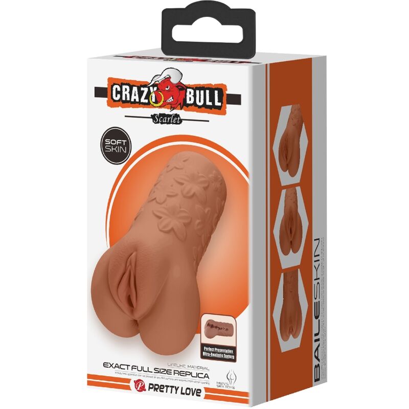 CRAZY BULL - Scarlet Blomster Vagina- & Anus-masturbator