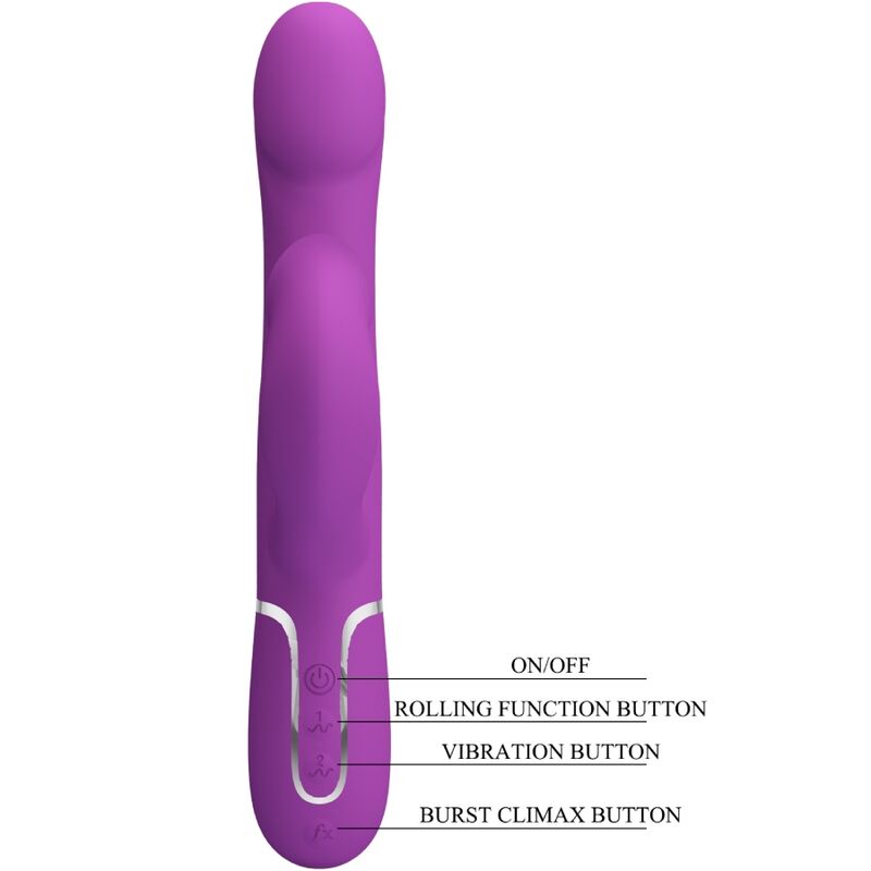 PRETTY LOVE - 4-i-1 Multifunksjonsvibrator