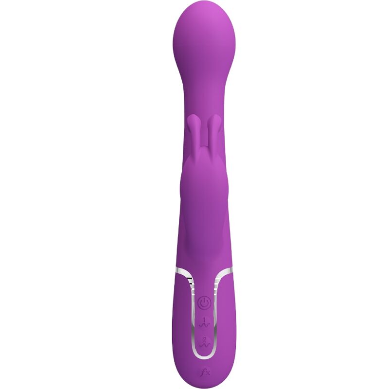 PRETTY LOVE - Dejon 3-i-1 Rabbitvibrator Lilla