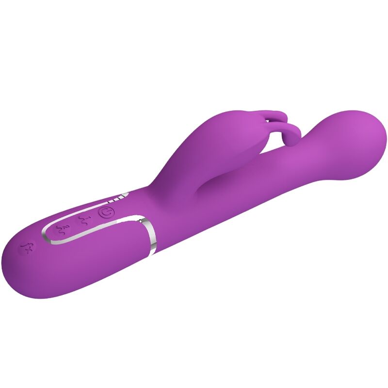 PRETTY LOVE - Dejon 3-i-1 Rabbitvibrator Lilla