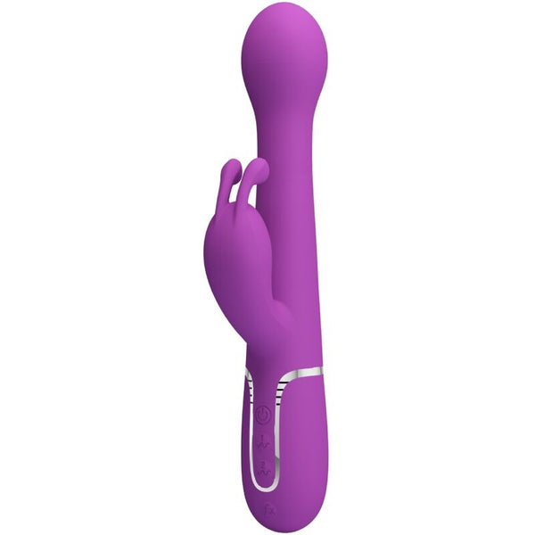 PRETTY LOVE - Dejon 3-i-1 Rabbitvibrator Lilla