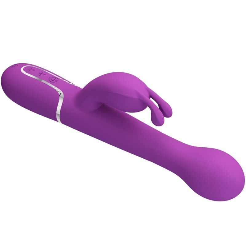 PRETTY LOVE - Dejon 3-i-1 Rabbitvibrator Lilla