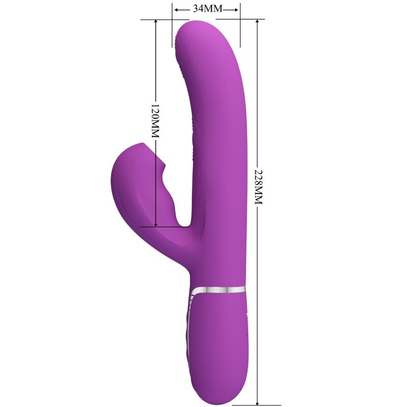 PRETTY LOVE - Perlita 3-i-1 Rabbitvibrator