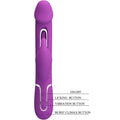 PRETTY LOVE - Kampas 3-i-1 Rabbitvibrator