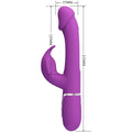 PRETTY LOVE - Kampas 3-i-1 Rabbitvibrator