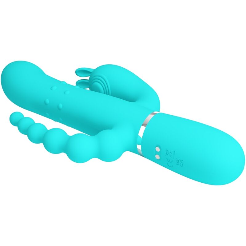 PRETTY LOVE - Cammy 4-i-1 Trippel rabbitvibrator