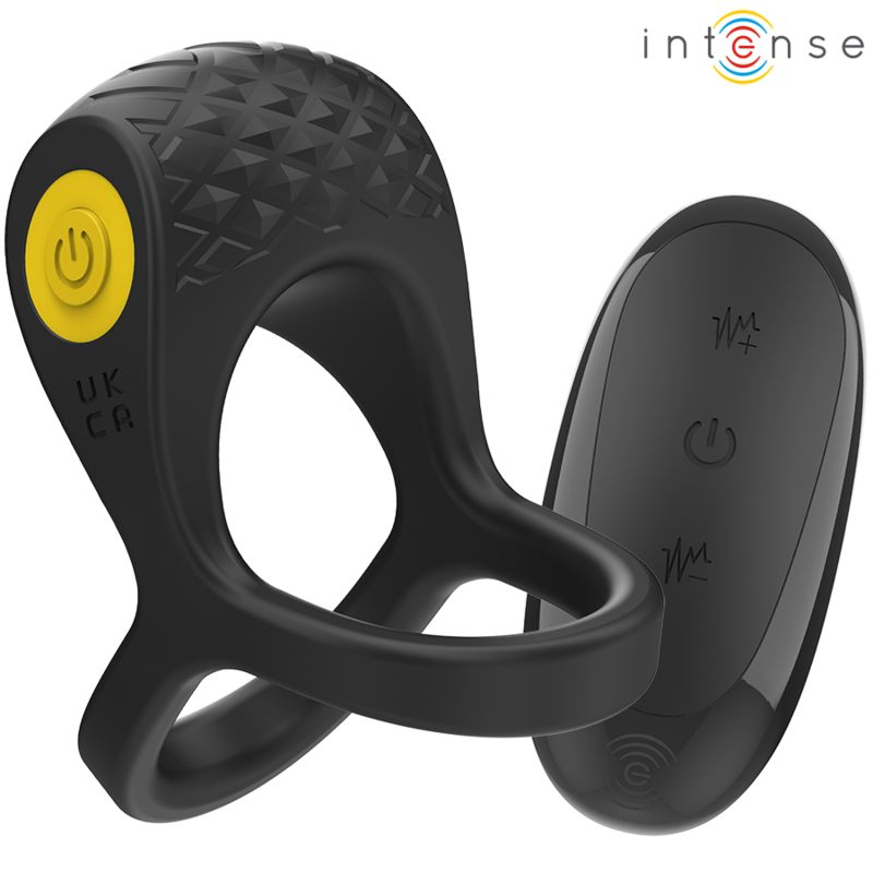 INTENSE - Vibrerende Penisring Sort