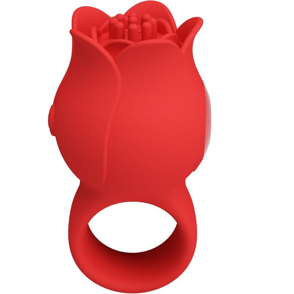 PRETTY LOVE - Jae Fingervibrator Rose-form 10 vibrasjoner