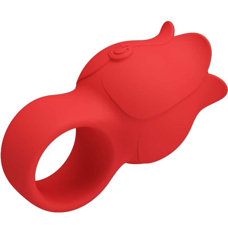 PRETTY LOVE - Jae Fingervibrator Rose-form 10 vibrasjoner