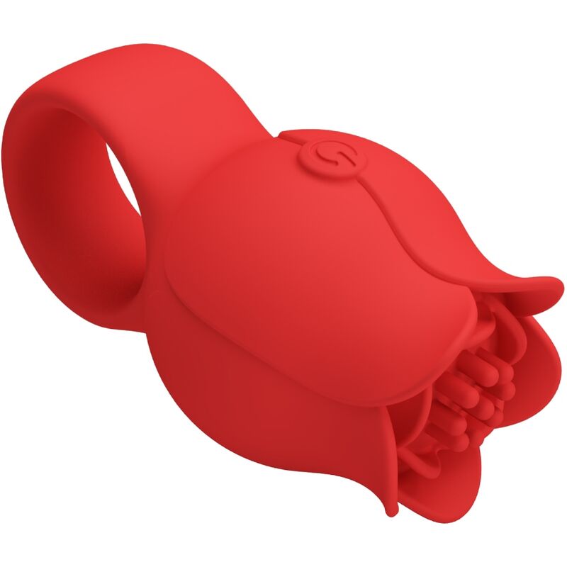 PRETTY LOVE - Jae Fingervibrator Rose-form 10 vibrasjoner