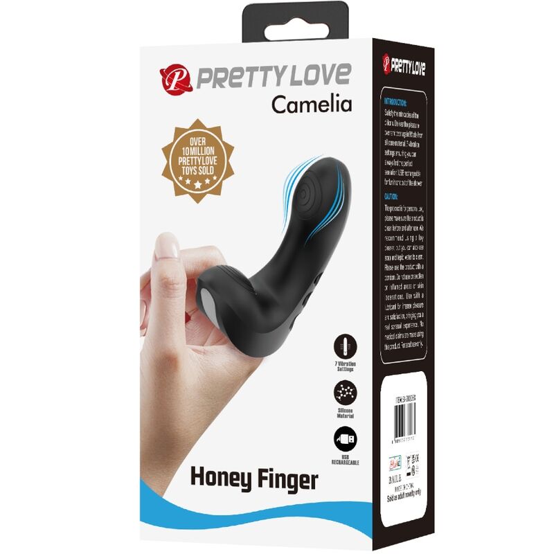 PRETTY LOVE - Camelia Fingervibrator 7 vibrasjoner