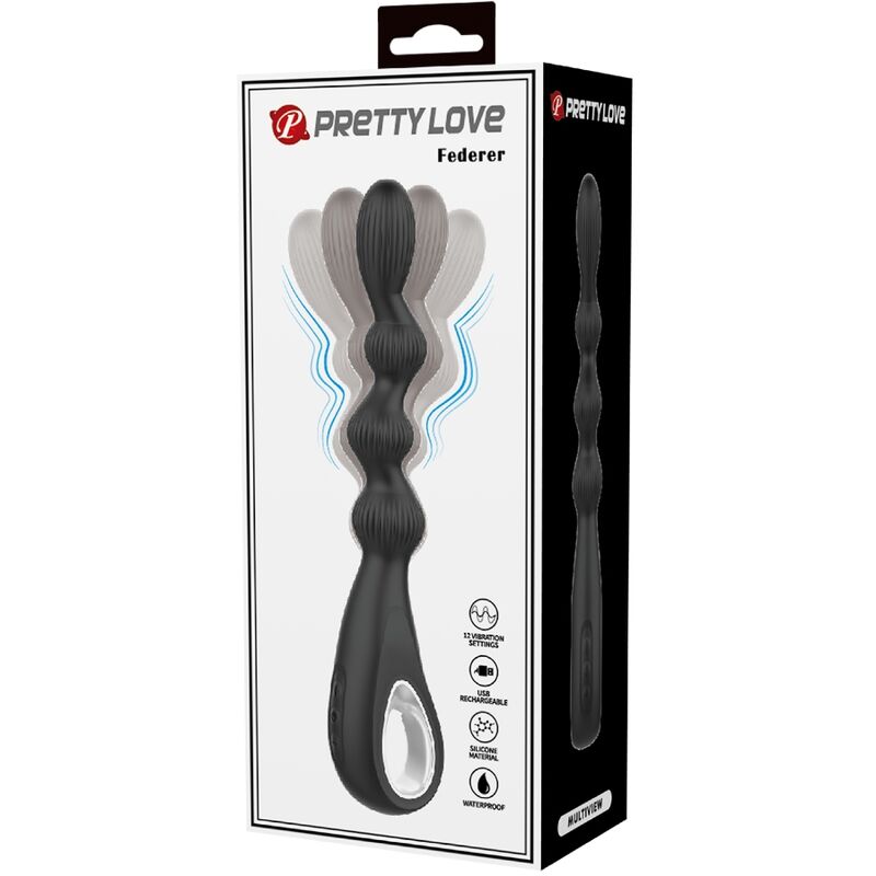 PRETTY LOVE - Federer Analvibrator 12 vibrasjoner