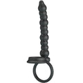 PRETTY LOVE - Penisring med Analplugg Sort
